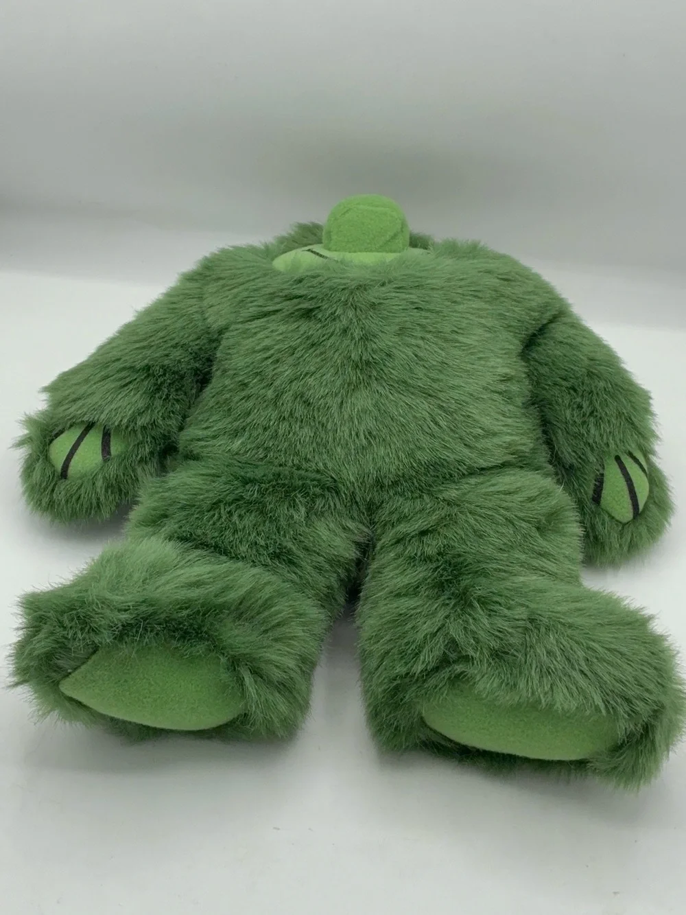 VTG Muzzy Green Monster Plush Stuffed  Toy 12in BBC Language Learning 90’s